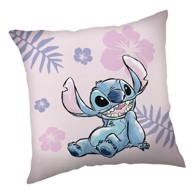 JERRY FABRICS Dječji jastuk od flisa 40x40 cm Lilo a Stitch "Pink"